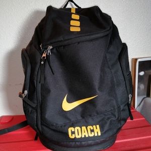 Nike Elite Black Yellow Backpack